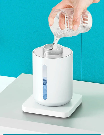 Waterproof Automatic Soap Dispenser 350ml Foaming Soap Dispenser Type C Rechargeable Electric  Adjustable Foam Soap Dispenser