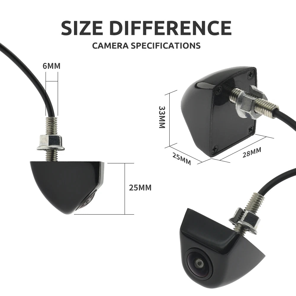 SonyCCD Parking Car Rear View Camera 12V Backup Reverse Fish Eyes Night Vision 170 Degree Angle HD Auto