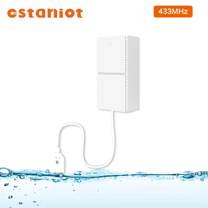 Ostaniot 433MHz Water Leakage Detector Water Leak Sensor Flood Alert Overflow For Security Alarm System Staniot Accessories