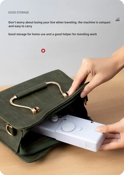 Mini Portable Multi-Function Household Sewing Machine – DIY Manual Tailor Machine