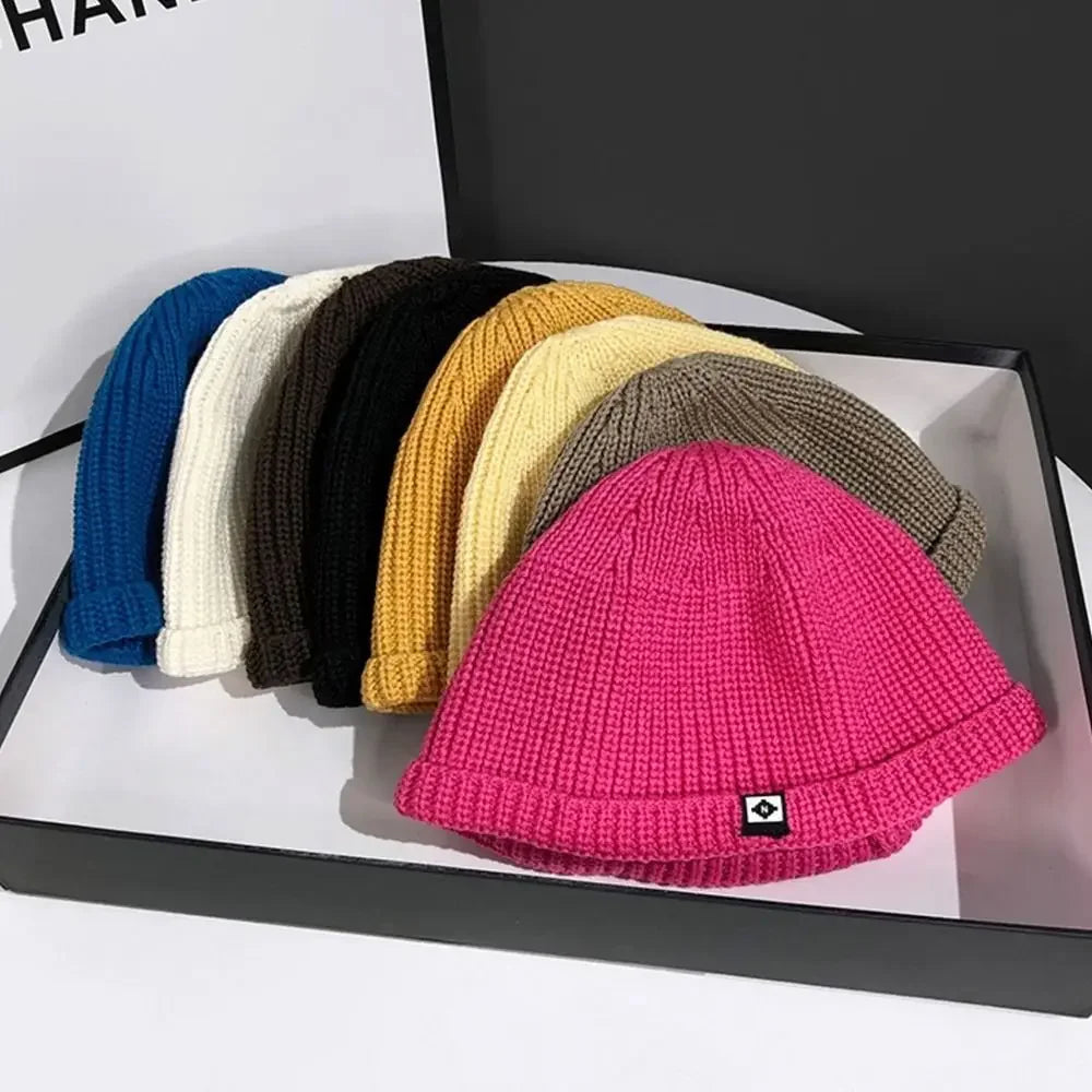 Unisex Winter Knitted Beanie Hat – Warm Multifunction Skull Cap