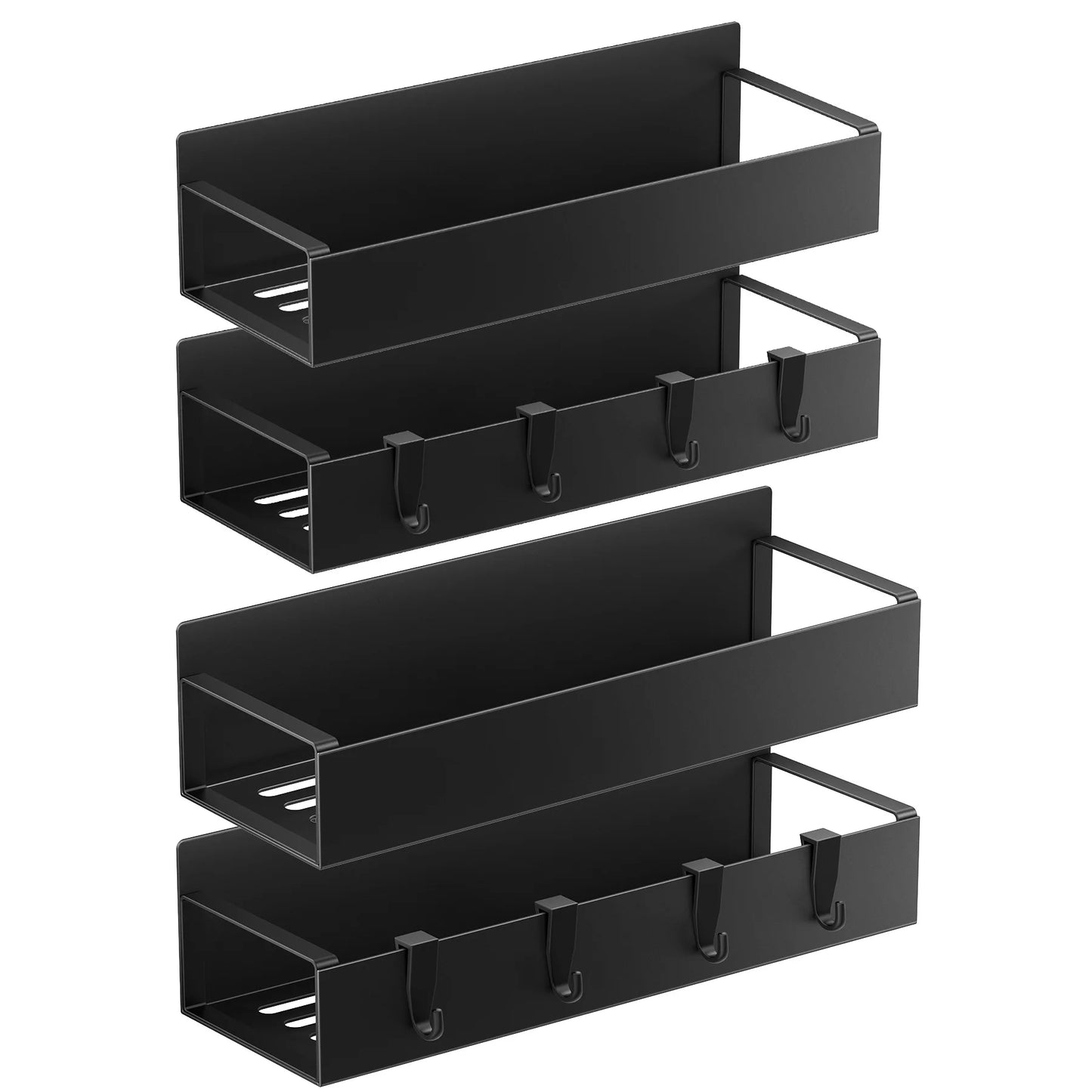 Refrigerator Magnetic Spice Rack,Carbon Steel Magnetic Rack,Can Store Seasoning Bottles,Oil Pots,Snacks,Tea Leaves,Etc.in Layers