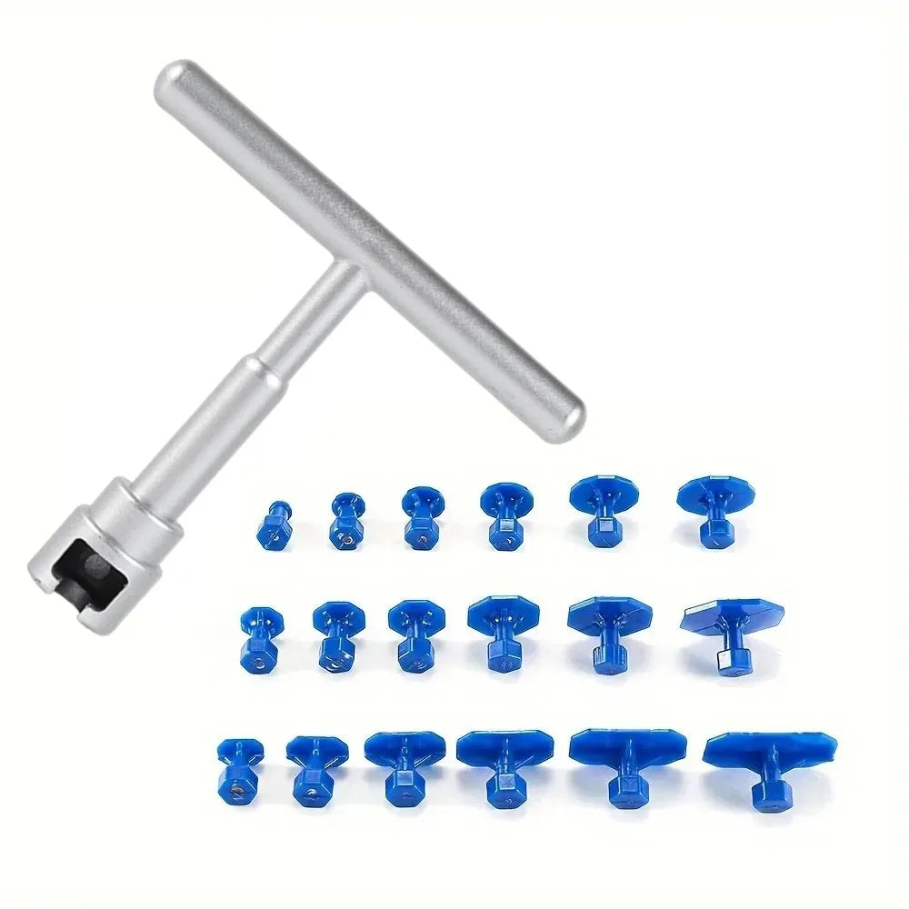 Car Dent Repair Tool Auto Body Part Mechanical Sheet Metal Paintless Dent Removal Puller Kit Hand Tools Kit Set