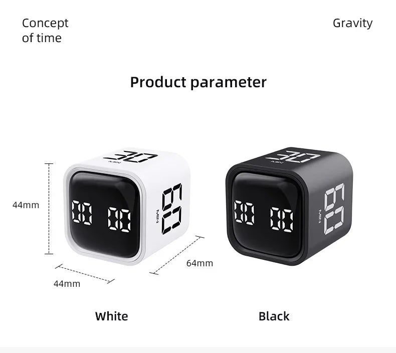 New learning timer Kitchen cooking countdown reminder digital alarm clock intelligent time management
