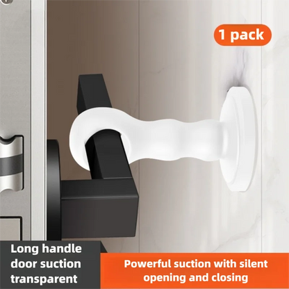 Silicone Door Stop Door Handle Protective Pad Silent Cover Door Resistance Anti-collision Artifact Door Suction