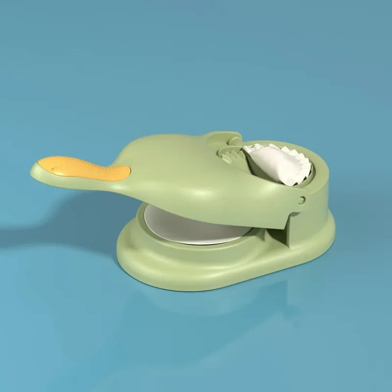 New 2 In 1 Dumpling Maker Dumpling Mold Dumpling Skin Wrapper Mould Dough Press Maker Kitchen Cooking Noodles Making Tool