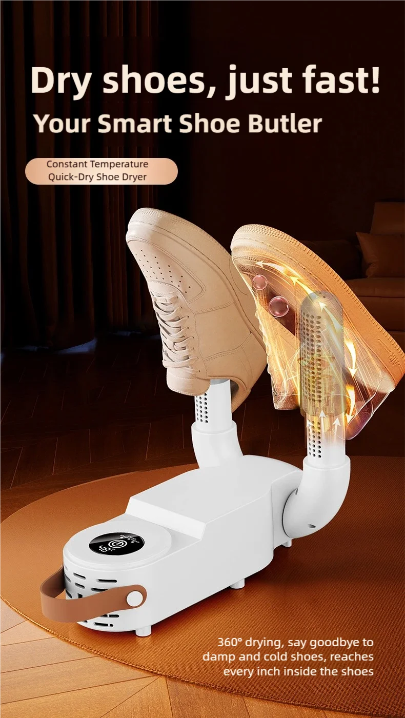 130W Electric Shoe Dryer – Fast Drying Boot & Shoe Warmer (EU Plug)