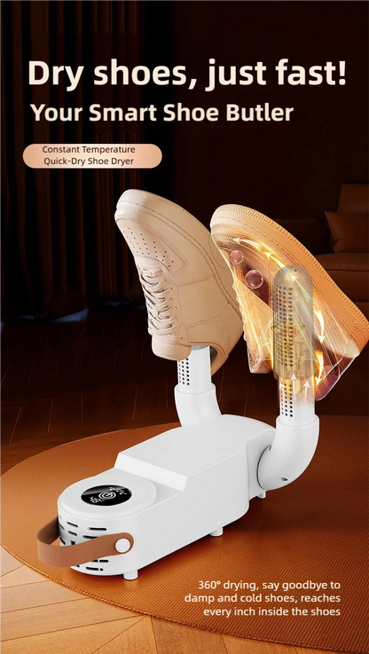 130W Electric Shoe Dryer – Fast Drying Boot & Shoe Warmer (EU Plug)