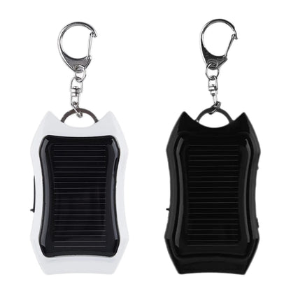 Keychain Fast Charging Power Supply USB External Solar 950mAH Cell Phone Backup Power Bank Charging Equipment for Hiking Travel