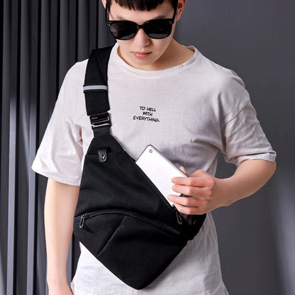 Men’s Anti-Theft Waterproof Sling Bag