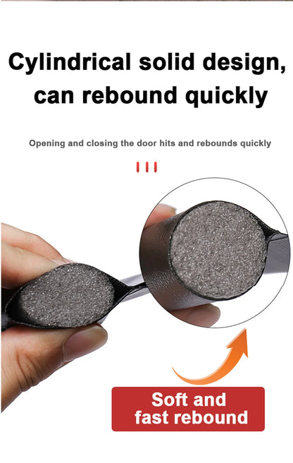 Flexible Cutable Door Bottom Weather Strip Noise Blocker Insulant Draft Stopper Sound Proof Dust Waterproof Seal Strip Tape