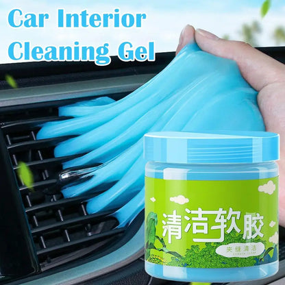 160g/500g Car Cleaning Gel Reusable Dirt Cleaner Gel For Keyboard Laptop Auto Interior Dust Dirt Remover Gel Cleaning Tools
