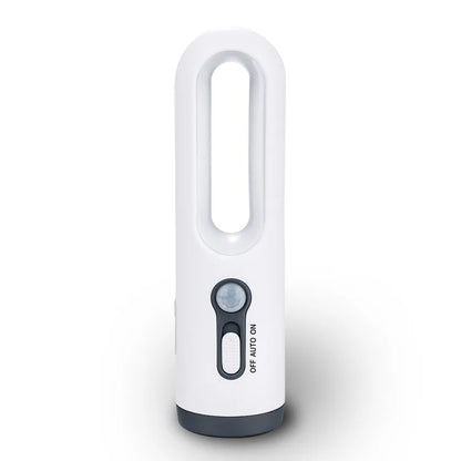 Portable 2 in 1 Flashlight Motion Sensor Night Light Bedroom Bathroom Reading Camping Lighting Baby Feeding Eye Care Bedside Lam
