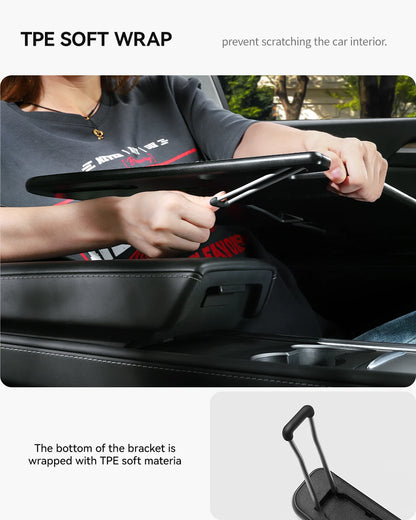 For Tesla Model XS 3 Y Highland Juniper 2018-2025 Steering Wheel Laptop Tray Food Desk Portable Office Table Car Accessories