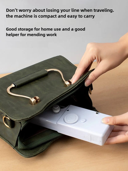 Mini Portable Multi-Function Household Sewing Machine – DIY Manual Tailor Machine