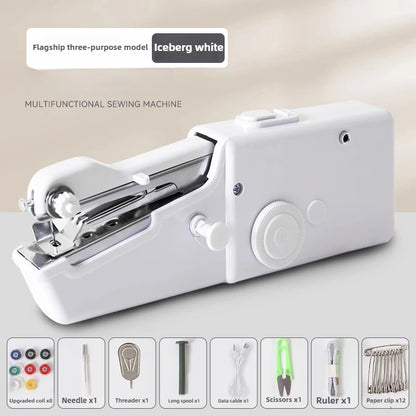 Mini Portable Multi-Function Household Sewing Machine – DIY Manual Tailor Machine