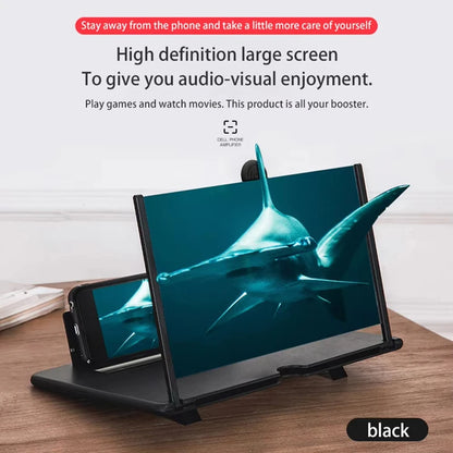 10/12 inch Multi Functional HD Amplifier Mobile Phone Screen Amplifier HD Screen Magnifying Glass Anti Blue Light Eye Protection