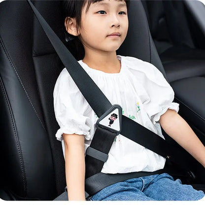 Car Children Shoulder Guard Buckle Seatbelt Adjuster For Kids Child Seat Belt Retainer Adjustment And Fixation Anti-stroke Belt