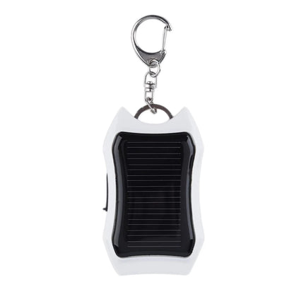 Keychain Fast Charging Power Supply USB External Solar 950mAH Cell Phone Backup Power Bank Charging Equipment for Hiking Travel