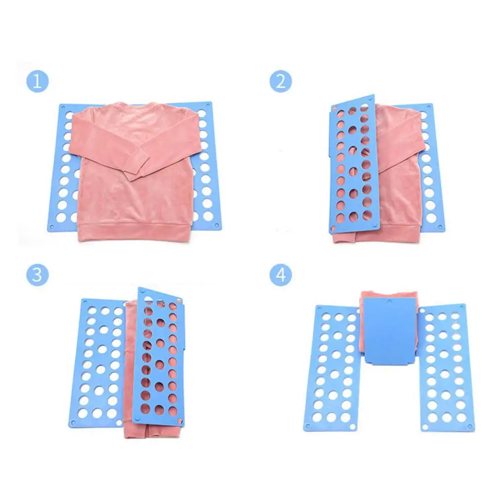 Clothes Folding Board Adults Child Clothing Folder Bender Plastic Practical Clothes Folder All Size Quick Fold The Clothes