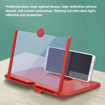 10/12 inch Multi Functional HD Amplifier Mobile Phone Screen Amplifier HD Screen Magnifying Glass Anti Blue Light Eye Protection