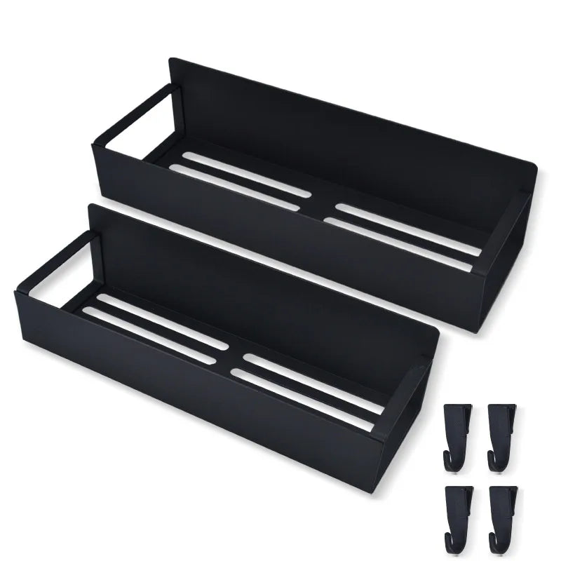 Refrigerator Magnetic Spice Rack,Carbon Steel Magnetic Rack,Can Store Seasoning Bottles,Oil Pots,Snacks,Tea Leaves,Etc.in Layers