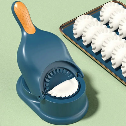 New 2 In 1 Dumpling Maker Dumpling Mold Dumpling Skin Wrapper Mould Dough Press Maker Kitchen Cooking Noodles Making Tool