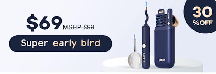 2025 New Bebird Earsight Plus I35R Ear Wax Removal Tool Camera Cleaner Kit- HD Wireless Flexible Otoscope, Pain-Free Ear Tweezer