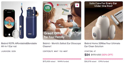 2025 New Bebird Earsight Plus I35R Ear Wax Removal Tool Camera Cleaner Kit- HD Wireless Flexible Otoscope, Pain-Free Ear Tweezer