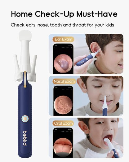 2025 New Bebird Earsight Plus I35R Ear Wax Removal Tool Camera Cleaner Kit- HD Wireless Flexible Otoscope, Pain-Free Ear Tweezer